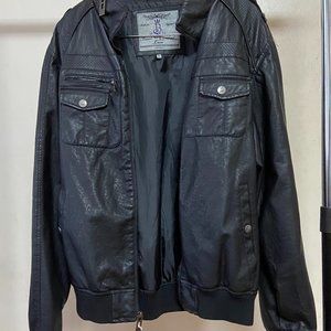 Brave Soul Luxe Vintage Leather Jacket